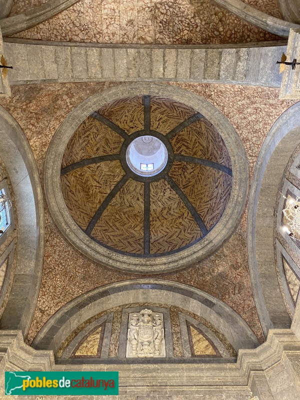 Vic - Catedral de Sant Pere. Capella de Sant Bernat Calbó. Cúpula