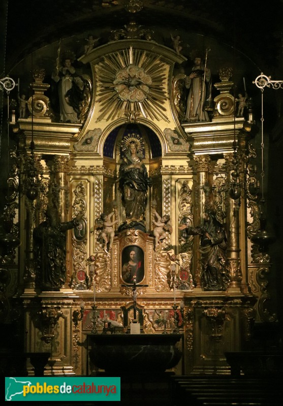 Vic - Església de Sant Felip (Foto: Albert Esteves, 2022) Vic - Església de Sant Felip