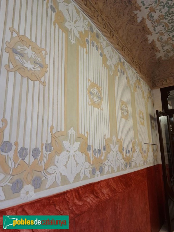 Barcelona - Tapioles, 49-51. Vestíbul (Foto: Albert Esteves, 2022) Barcelona - Tapioles, 49-51. Vestíbul