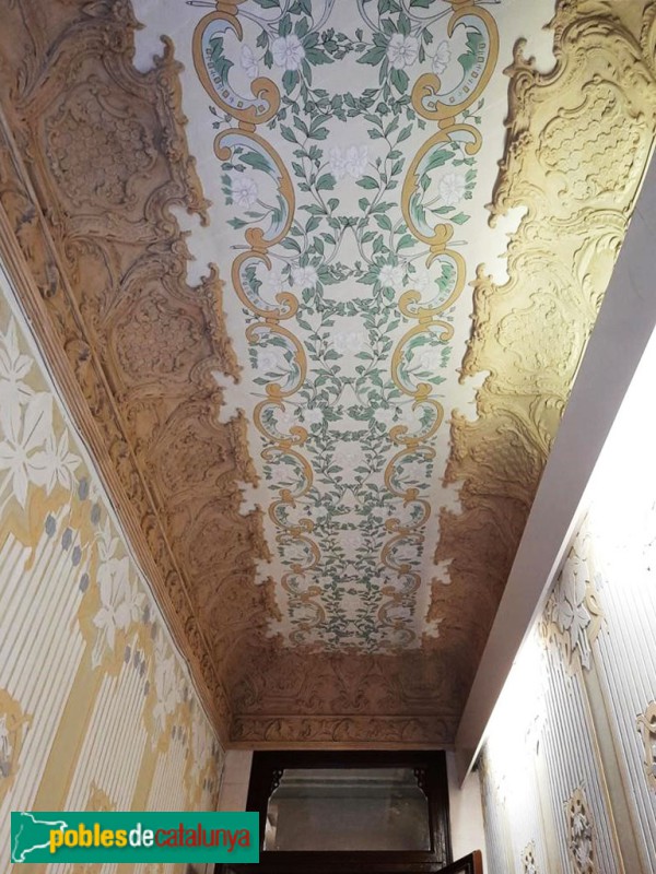 Barcelona - Tapioles, 49-51. Vestíbul (Foto: Rosa Just, 2022) Barcelona - Tapioles, 49-51. Vestíbul