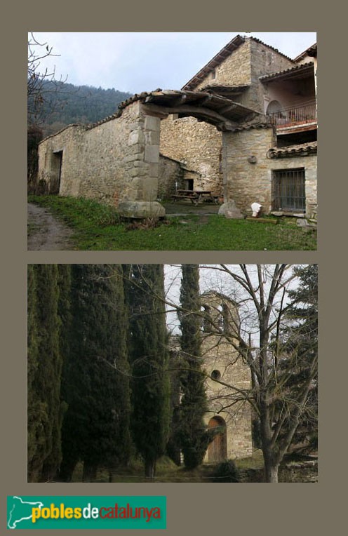 Vic - Mas Fontarnau i capella (Foto: Catàleg de Masies-Ajuntament de Vic) Vic - Mas Fontarnau i capella