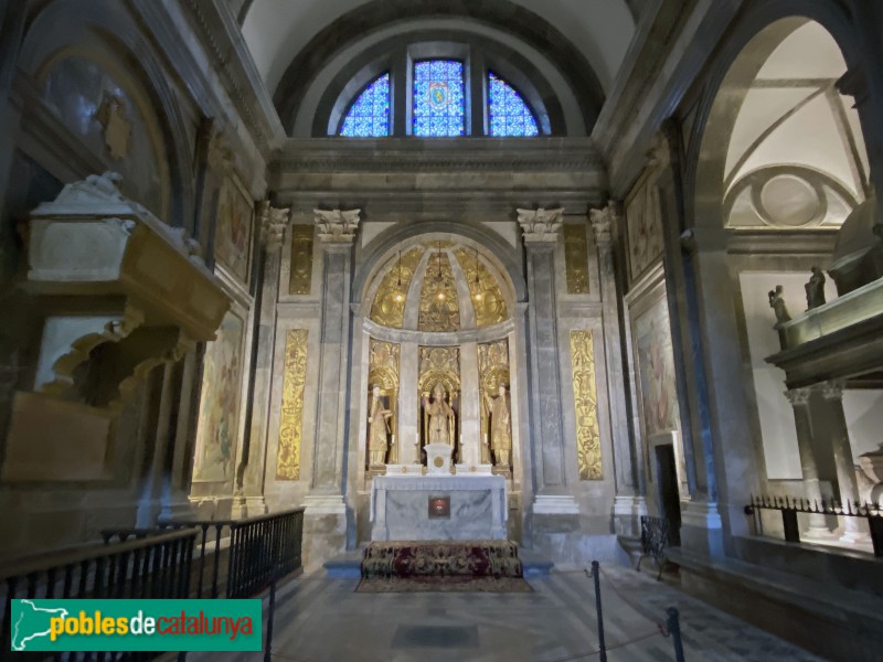 Tarragona - Catedral. Capella de Sant Fructuós (Foto: Albert Esteves, 2022) Tarragona - Catedral. Capella de Sant Fructuós
