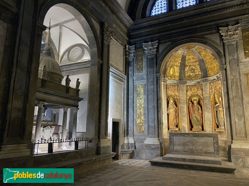 Tarragona - Catedral. Capella de Sant Joan Evangelista (Foto: Albert Esteves, 2022) Tarragona - Catedral. Capella de Sant Joan Evangelista