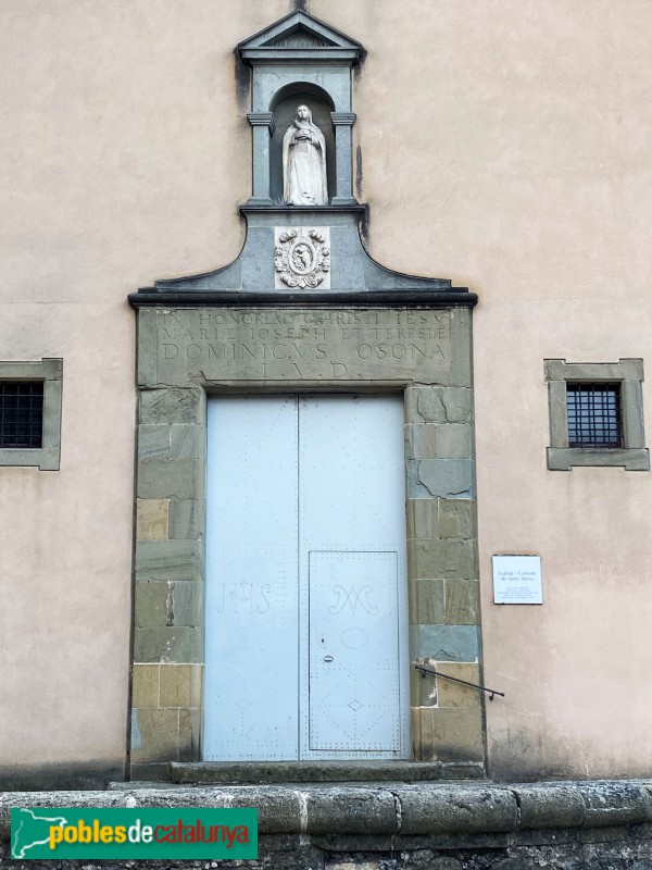Vic - Església i convent de Santa Teresa (Foto: Albert Esteves, 2022) Vic - Església i convent de Santa Teresa