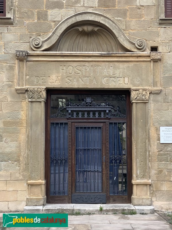 Vic - Hospital de la Santa Creu (Foto: Albert Esteves, 2022) Vic - Hospital de la Santa Creu