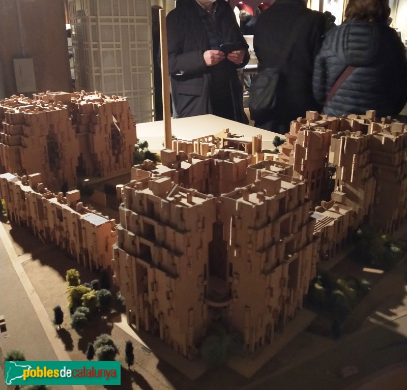 Sant Just Desvern - Maqueta Taller Bofill (Foto: Anna Corcoll, 2022) Sant Just Desvern - Maqueta Taller Bofill