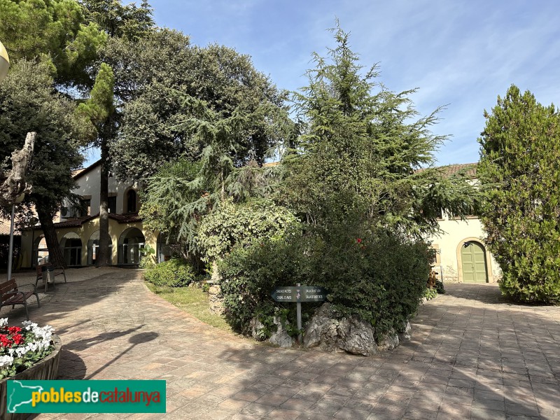 Parets del Vallès - Jardí de Ca n'Oms (Foto: Albert Esteves, 2022) Parets del Vallès - Jardí de Ca n'Oms