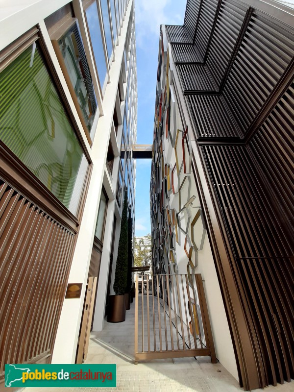 Barcelona - Residences Mandarin Oriental. Passatge (Foto: Sergi Suárez, 2022) Barcelona - Residences Mandarin Oriental. Passatge