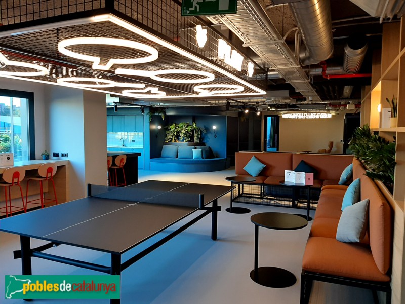Barcelona - The Social Hub (Foto: Sergi Suárez, 2022) Barcelona - The Social Hub