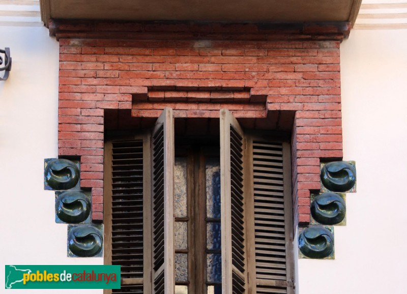 Igualada - Casa Balcells (2) (Foto: Albert Esteves, 2022) Igualada - Casa Balcells (2)