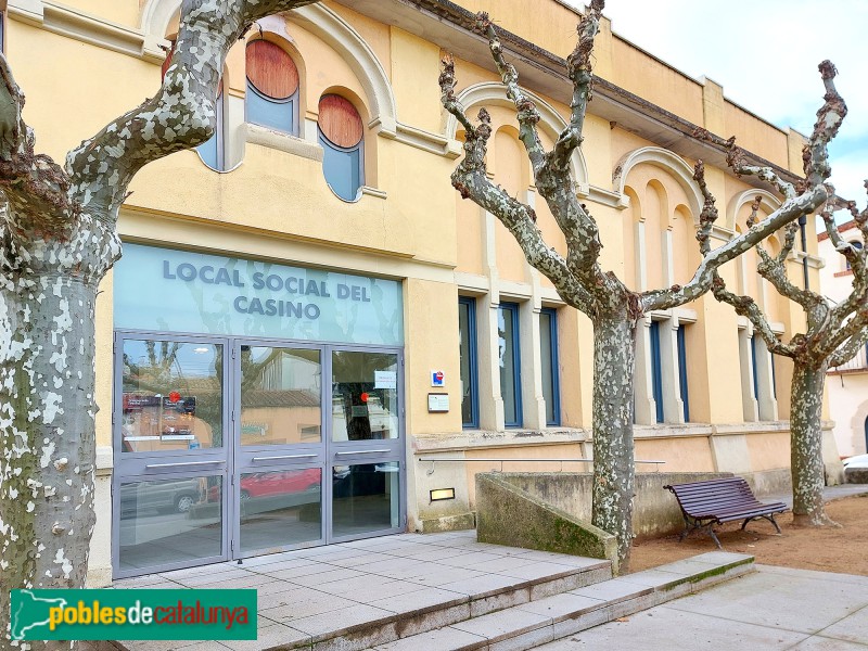 Caldes de Malavella - Teatre-Casino (Foto: <i>Eduard Solé</i>, 2022) Caldes de Malavella - Teatre-Casino