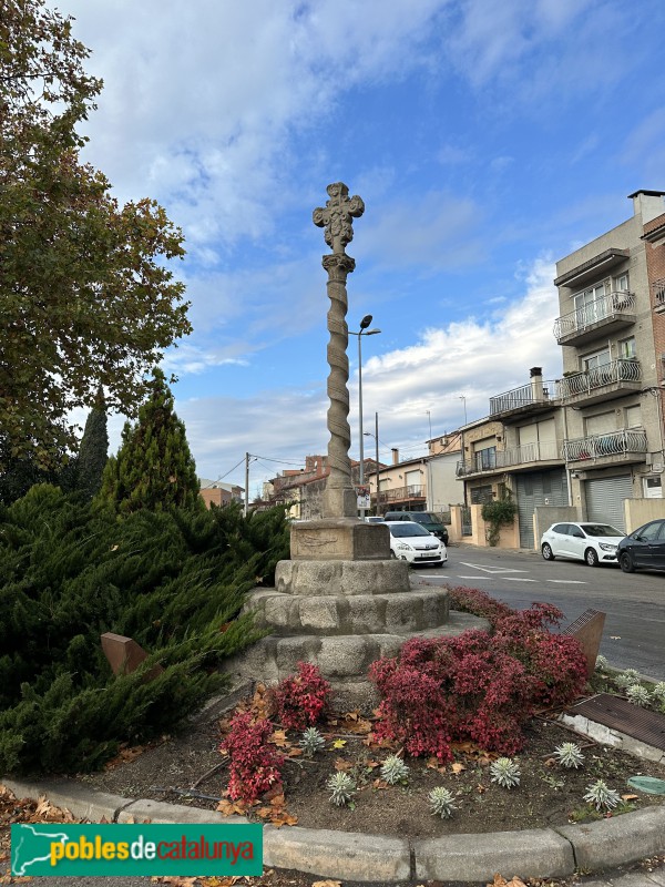 Cardedeu - Creu de terme (Foto: Albert Esteves, 2022) Cardedeu - Creu de terme