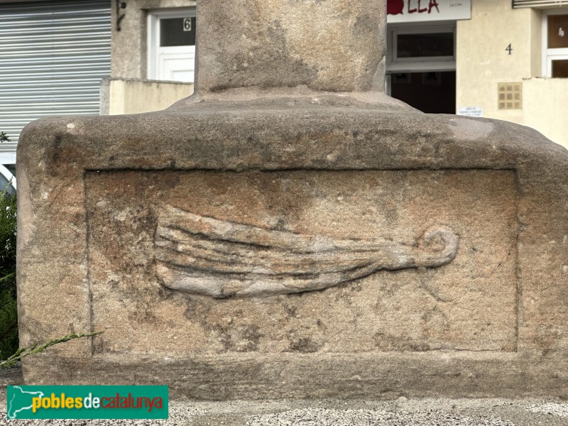 Cardedeu - Creu de terme (Foto: Albert Esteves, 2022) Cardedeu - Creu de terme