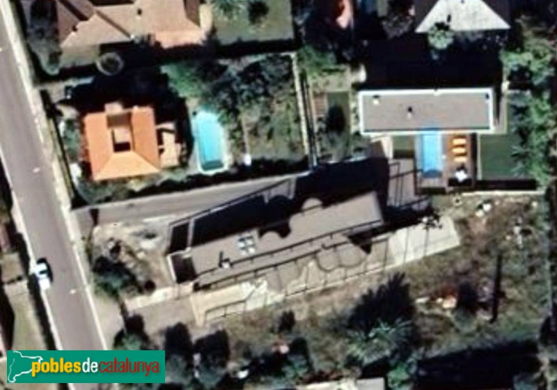 Canovelles - Casa Serras (Foto: Institut Cartogràfic i Geològic de Catalunya) Canovelles - Casa Serras