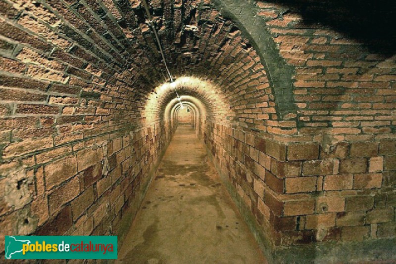 Les Franqueses del Vallès - Refugi antiaeri de Can Sorgues (Foto: Ajuntament de Les Franqueses) Les Franqueses del Vallès - Refugi antiaeri de Can Sorgues