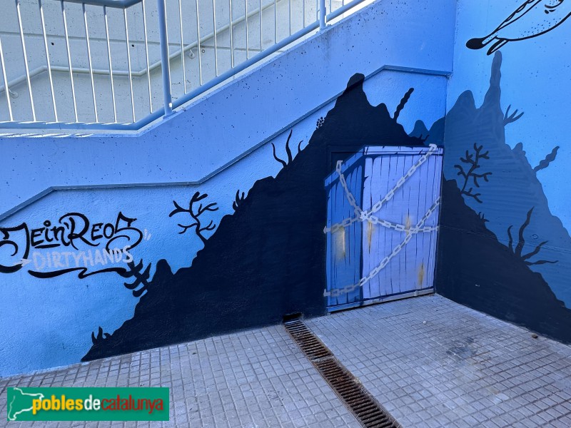 Canovelles - Mural dels Oceans (Foto: Albert Esteves, 2023) Canovelles - Mural dels Oceans