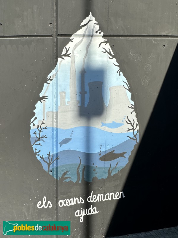 Canovelles - Mural dels Oceans (Foto: Albert Esteves, 2023) Canovelles - Mural dels Oceans