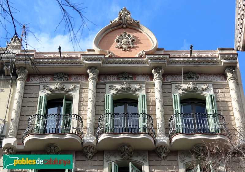 Barcelona - Diputació, 139 (Foto: Albert Esteves, 2023) Barcelona - Diputació, 139