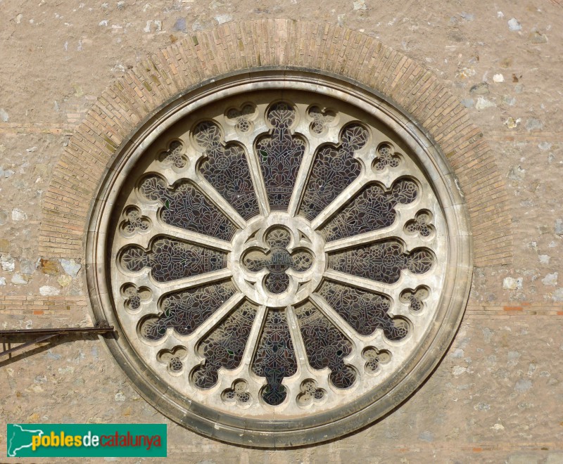 Barcelona - Església de Santa Maria de Montalegre (Foto: Vicent Miralles, 2023) Barcelona - Església de Santa Maria de Montalegre