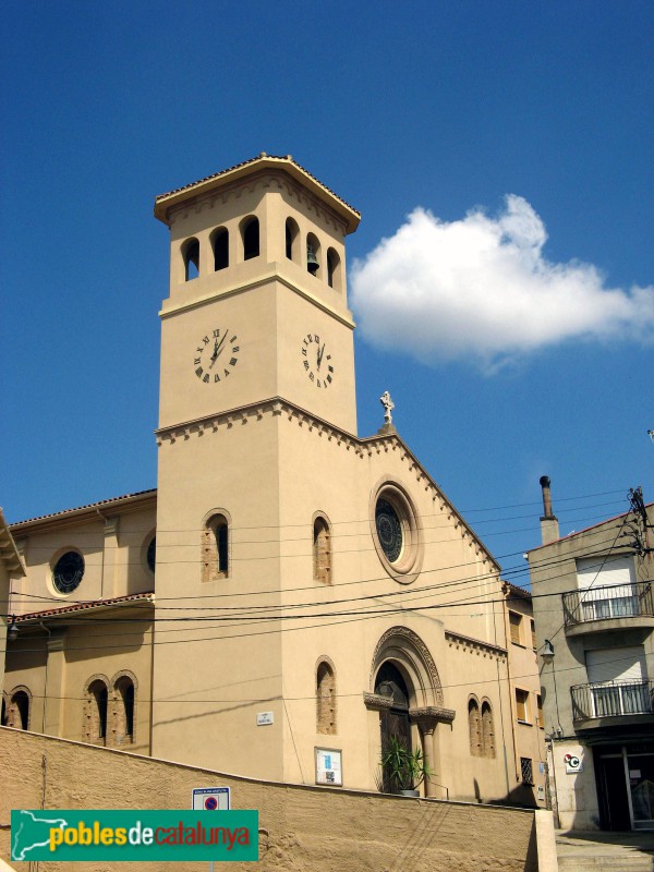 El Papiol - Església de Santa Eulàlia (Foto: Albert Esteves, 2023) El Papiol - Església de Santa Eulàlia