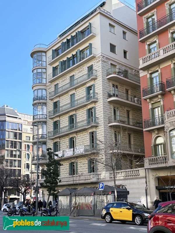 Barcelona - Rambla Catalunya, 61 (Foto: Albert Esteves, 2023) Barcelona - Rambla Catalunya, 61