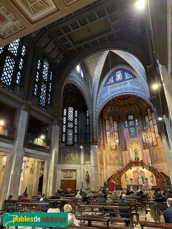 Barcelona - Església de la M.D. dels Àngels (Foto: Albert Esteves, 2023) Barcelona - Església de la M.D. dels Àngels