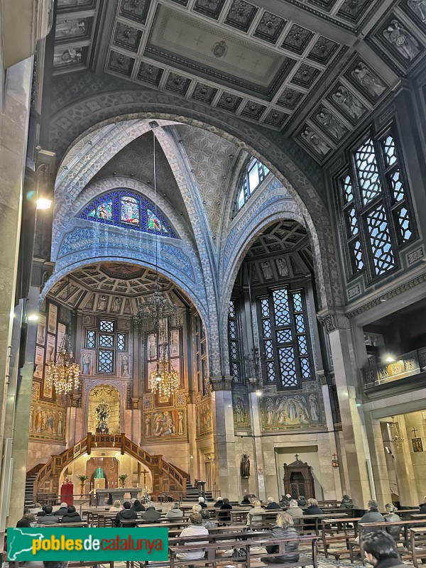 Barcelona - Església de la M.D. dels Àngels (Foto: Albert Esteves, 2023) Barcelona - Església de la M.D. dels Àngels