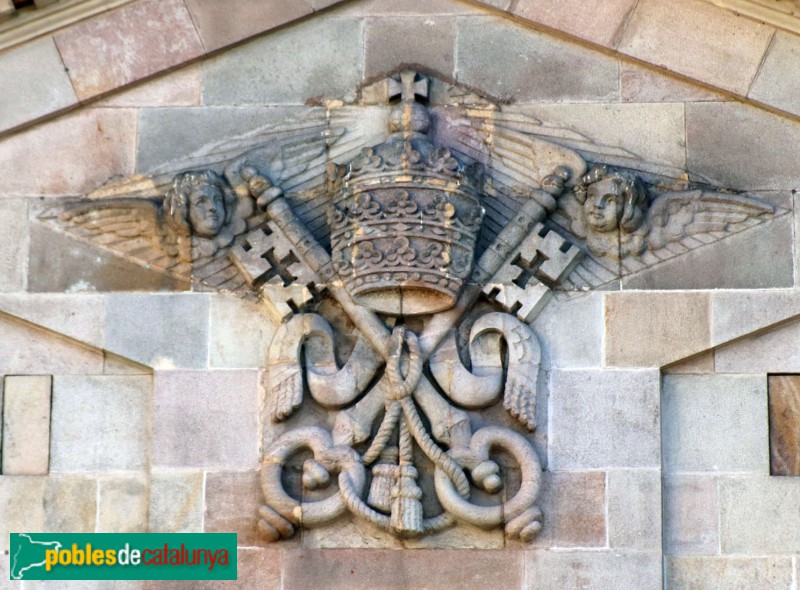 Barcelona - Església de la M.D. dels Àngels (Foto: Albert Esteves, 2023) Barcelona - Església de la M.D. dels Àngels