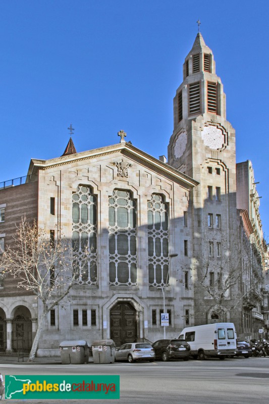 Barcelona - Església de la M.D. dels Àngels (Foto: Albert Esteves, 2017) Barcelona - Església de la M.D. dels Àngels
