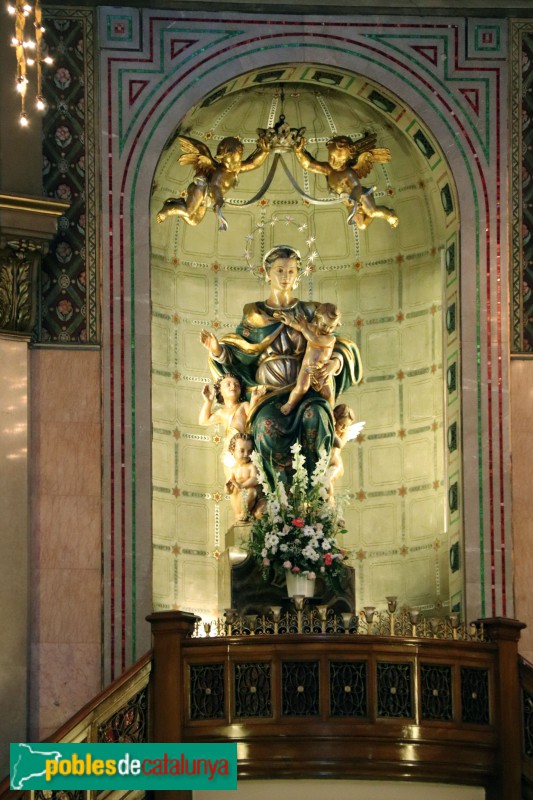 Barcelona - Església de la M.D. dels Àngels (Foto: Albert Esteves, 2023) Barcelona - Església de la M.D. dels Àngels