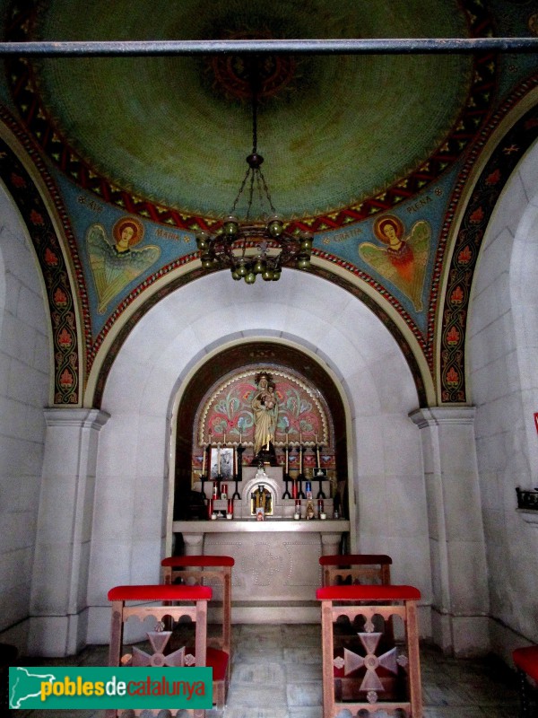 Barcelona - Plaça de toros Monumental. Capella (Foto: <i>Montse Duran</i>, 2023) Barcelona - Plaça de toros Monumental. Capella