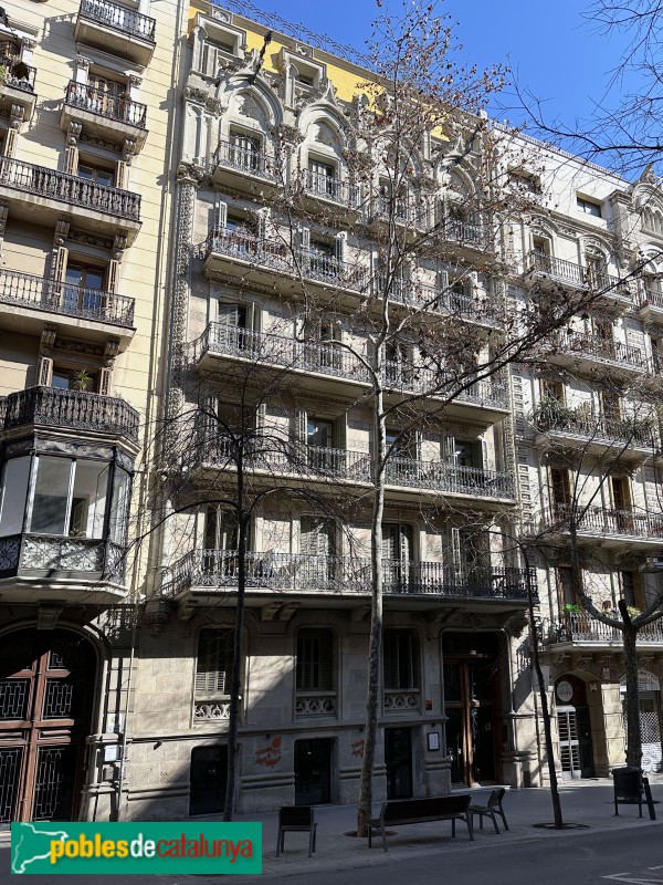 Barcelona - Enric Granados, 30 (Foto: Albert Esteves, 2023) Barcelona - Enric Granados, 30