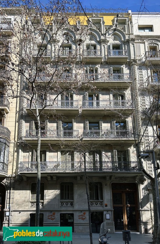 Barcelona - Enric Granados, 30 (Foto: Albert Esteves, 2023) Barcelona - Enric Granados, 30