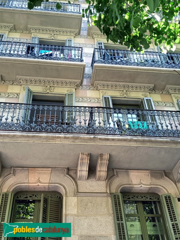 Barcelona - Enric Granados, 30 (Foto: Anna Corcoll, 2022) Barcelona - Enric Granados, 30