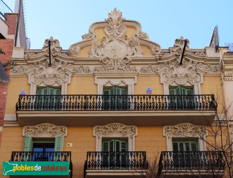 Barcelona - Muntaner, 91 (Foto: Albert Esteves, 2023) Barcelona - Muntaner, 91