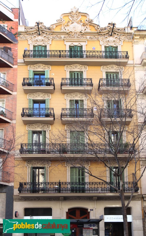 Barcelona - Muntaner, 91 (Foto: Albert Esteves, 2023) Barcelona - Muntaner, 91
