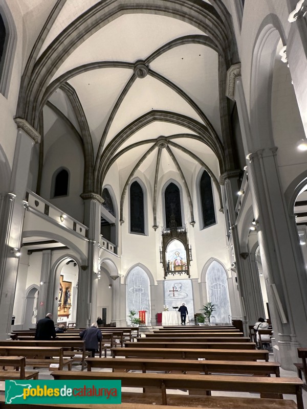 Barcelona - Església de la Mare de Déu del Rosari (Foto: Albert Esteves, 2023) Barcelona - Església de la Mare de Déu del Rosari