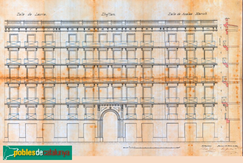 Barcelona - Roger de Llúria, 2 / Urquinaona, 4 (Arxiu Municipal Contemporani de Barcelona) Barcelona - Roger de Llúria, 2 / Urquinaona, 4 (Arxiu Municipal Contemporani de Barcelona)