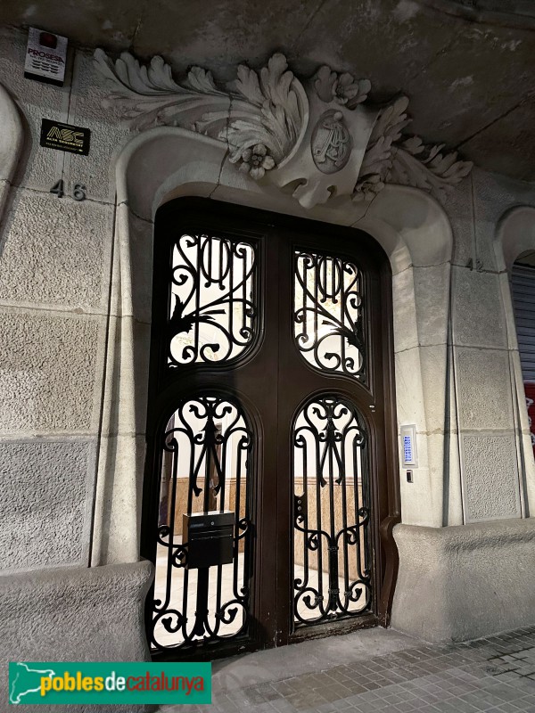 Barcelona - Ausiàs Marc, 42-46 (Foto: Albert Esteves, 2023) Barcelona - Ausiàs Marc, 42-46