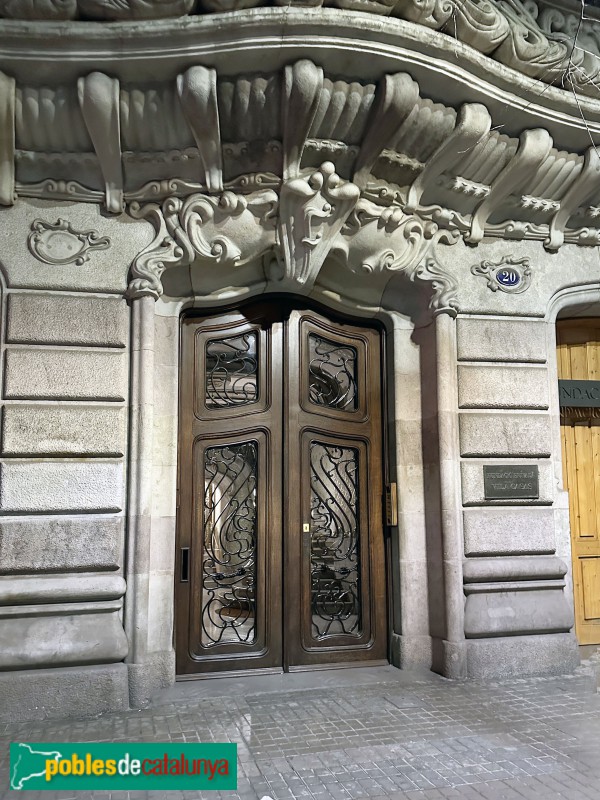 Barcelona - Ausiàs Marc, 20 (Foto: Albert Esteves, 2023) Barcelona - Ausiàs Marc, 20