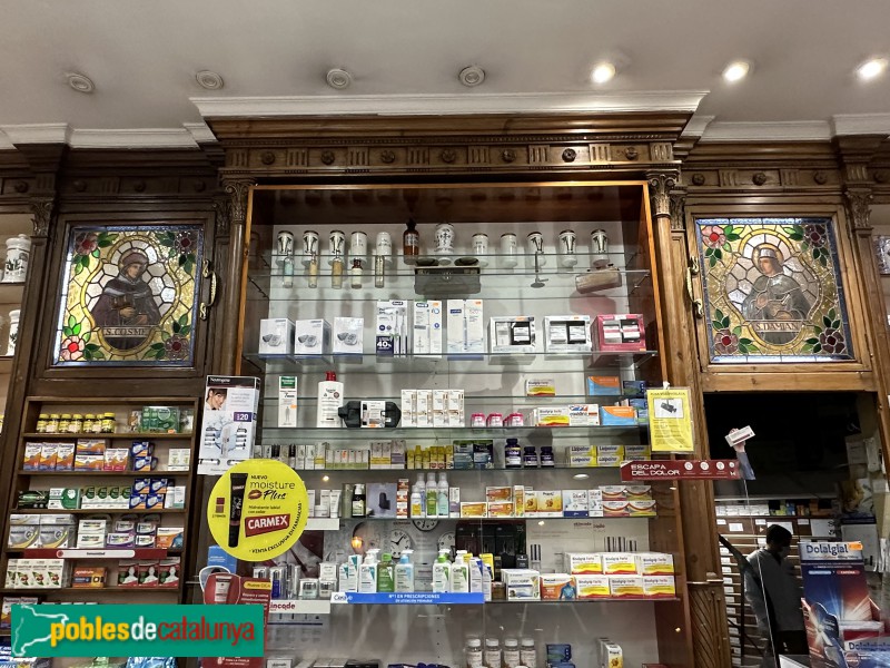 Barcelona - Farmàcia Vintró (Ara Higueras-Álvarez) (Foto: Albert Esteves, 2023) Barcelona - Farmàcia Vintró (Ara Higueras-Álvarez)