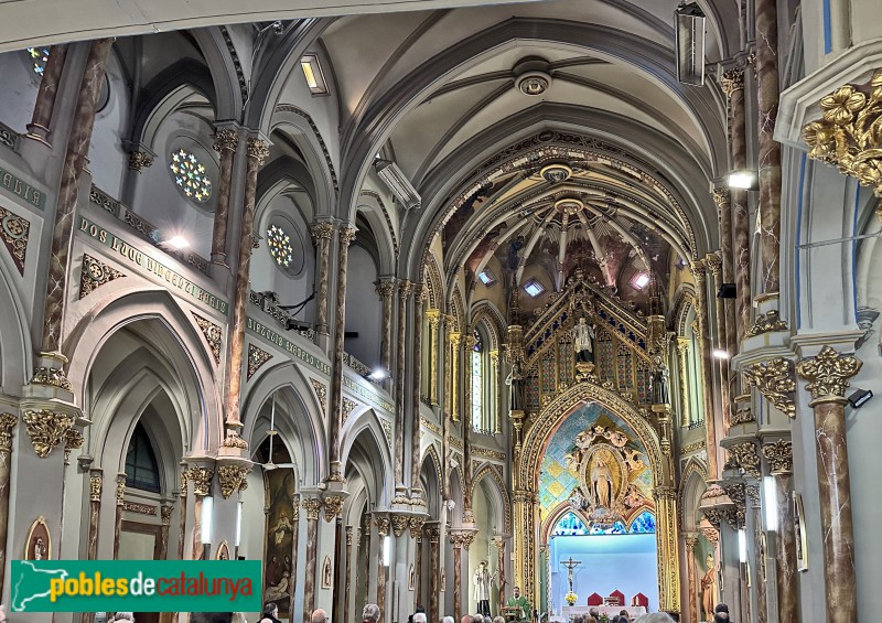 Barcelona - Església de Sant Sever i Sant Vicenç de Paül (Foto: Albert Esteves, 2023) Barcelona - Església de Sant Sever i Sant Vicenç de Paül