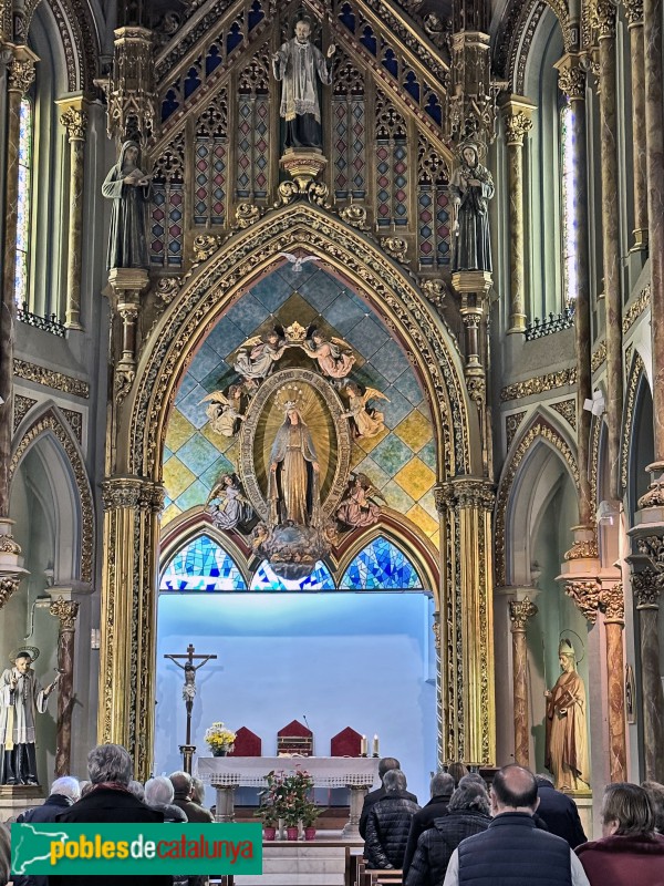 Barcelona - Església de Sant Sever i Sant Vicenç de Paül (Foto: Albert Esteves, 2023) Barcelona - Església de Sant Sever i Sant Vicenç de Paül