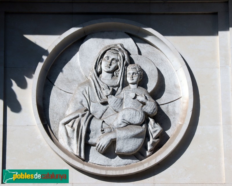 Barcelona - Església de Nostra Senyora del Sagrat Cor (Foto: Albert Esteves, 2023) Barcelona - Església de Nostra Senyora del Sagrat Cor