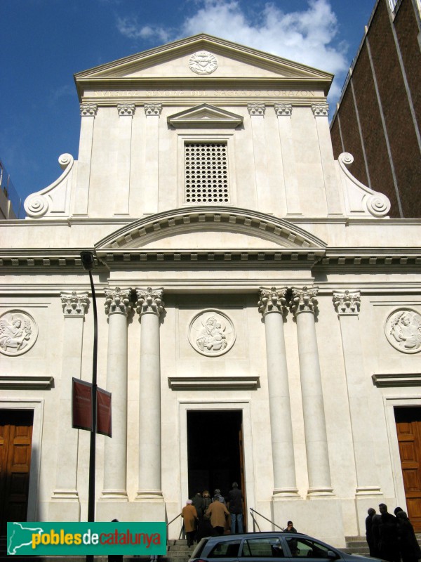 Barcelona - Església de Nostra Senyora del Sagrat Cor (Foto: Albert Esteves, 2008) Barcelona - Església de Nostra Senyora del Sagrat Cor