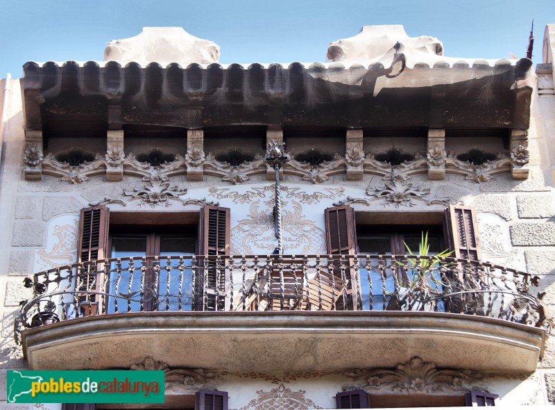 Barcelona - Balmes, 158-160 (Foto: Albert Esteves, 2023) Barcelona - Balmes, 158-160