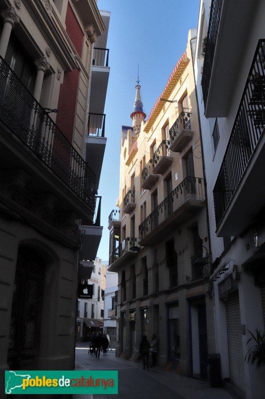 Sitges - Casa Bartomeu Carbonell (Foto: Albert Esteves, 2023) Sitges - Casa Bartomeu Carbonell