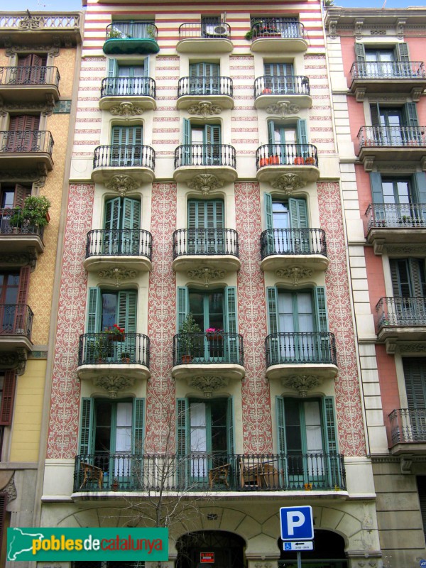 Barcelona - Còrsega, 258 (Foto: Albert Esteves, 2008) Barcelona - Còrsega, 258