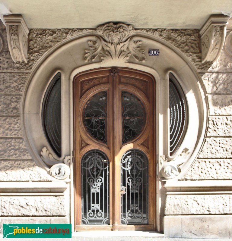 Barcelona - Enric Granados, 106 (Foto: Albert Esteves, 2023) Barcelona - Enric Granados, 106