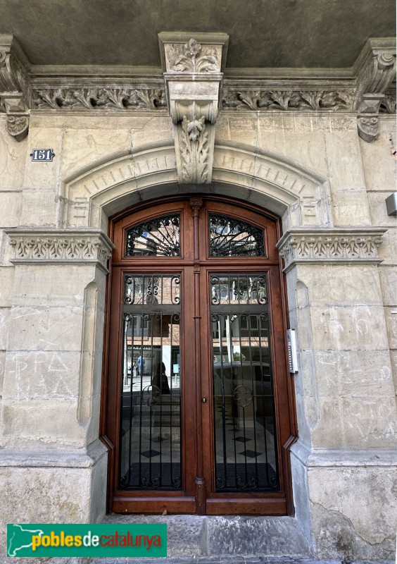 Barcelona - Aribau, 151 (Foto: Albert Esteves, 2023) Barcelona - Aribau, 151